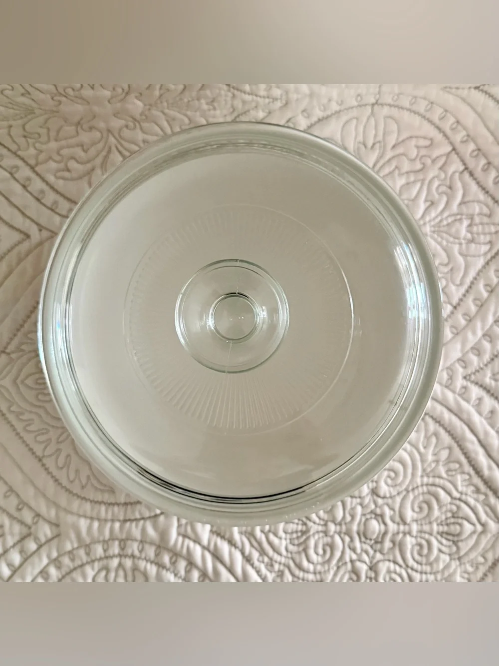 Lenox Artist Sketchbook Two Quart Round Covered Casserole Dish with Glass Lid